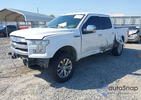 2015 Ford F-150 Lariat из США, поврежденный, VIN 1FTEW1EF9FKD23774